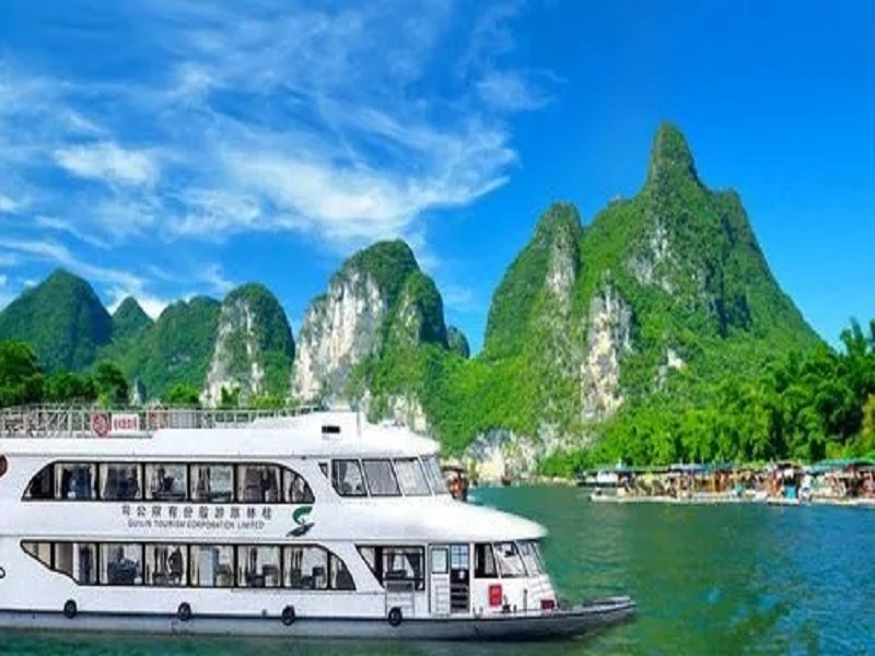 桂林象鼻山•漓江阳朔•全景大漓江•遇龙河竹筏•世外桃源 3天2晚游【全新桂林】