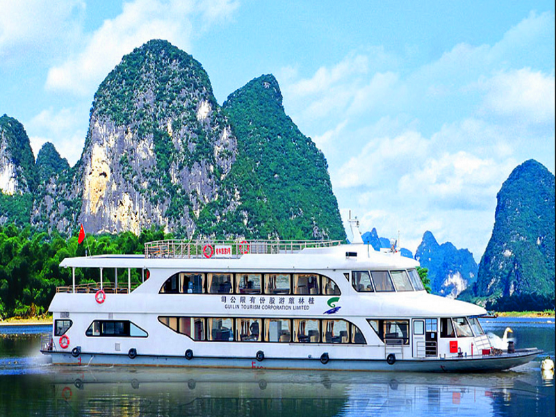 桂林象鼻山•漓江阳朔•全景漓江•三星船•银子岩•竹筏漂 4天3晚全景游【遇见全景大漓江】