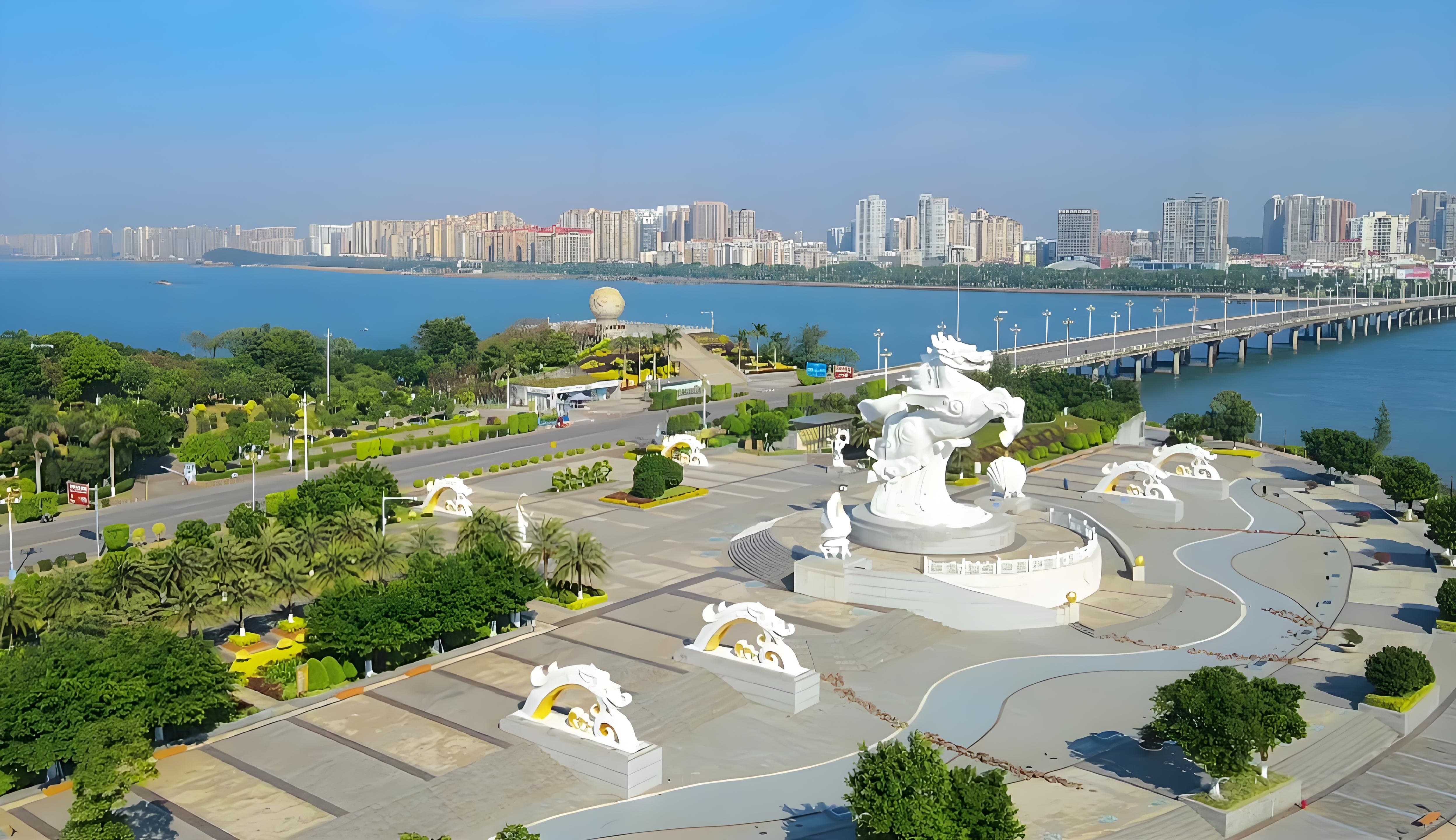 防城港•簕山渔村•西湾广场•白浪滩1天游