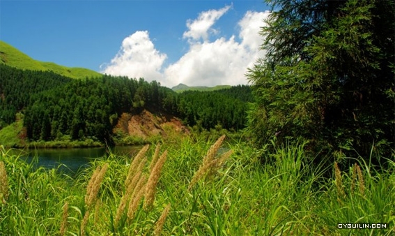 桂林天湖之行 好一处高山之湖